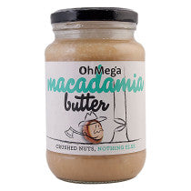 Oh Mega Macadamia Nut Butter 375g