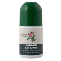 Earthsap Wild Rose Vanilla Roll On Deodorant 50ml