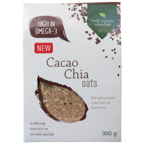Health Connection Cacao Chia Oats 300g