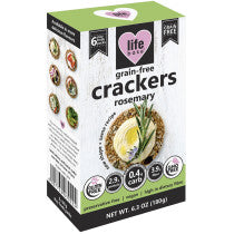 Life Bake - Grain-Free Crackers Rosemary 180g