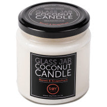 SoyLites Coconut Candle Clear Jar – Neroli Grapefruit 200ml