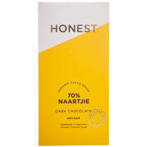 Honest Chocolate Slab 70% - Naartjie 60g