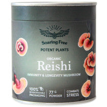 Soaring Free Organic Reishi Powder (Potent Plants)