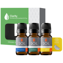SOiL Essential Oil Trio Box - Clarity 10ml