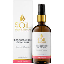 SOil Rose Geranium Aroma Facial Mist 100ml