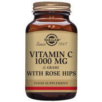 Solgar Vitamin C 1000 mg with Rose Hips
