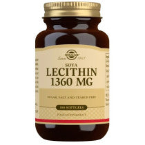 Solgar Soy Lecithin 1360 mg Softgels