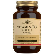 Solgar Vitamin D3 10 µg