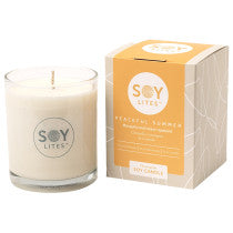 SoyLites Frosted Aromatherapy Candle Peaceful Summer 220ml 