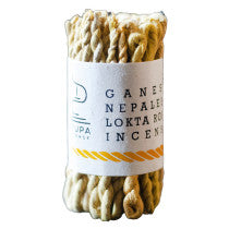 Stupa Ganesh Rope Incense (Bundle) 50 Pack