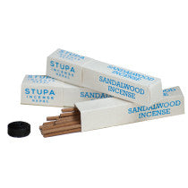 Stupa Sandalwood Stick Incense 15 Pack