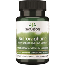 Swanson Sulforaphane from Broccoli Sprout Extract 400 mcg