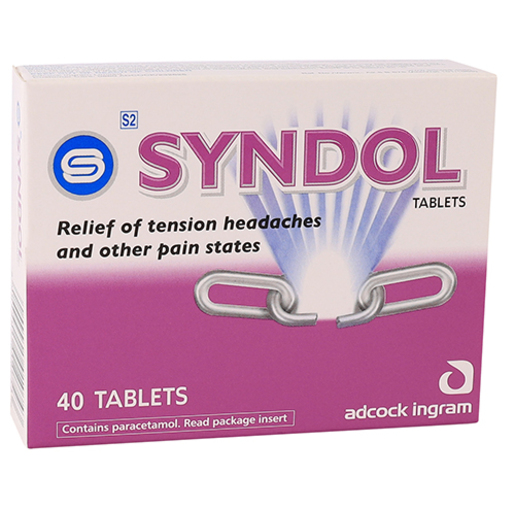 Syndol Headache Tablets 40's – South African Pharmacy
