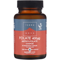 Terranova Folate (as Methylfolate) Complex 50 Capsules