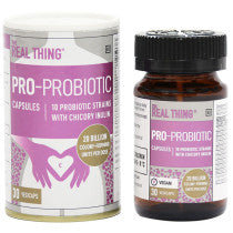 The Real Thing Pro-Probiotic Vegicaps 30 Capsules