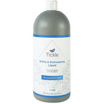 Tickle Lab Bottle Dishwashing Liquid Fragrance Free 1 Litre 