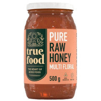 Truefood Raw Multi Floral Honey 500g