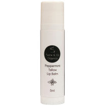 Twine Co Organics Tallow Lip Balm Peppermint 5ml