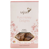 Uju Honey Gummies - Rose Geranium 100g