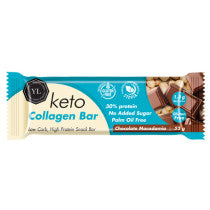 Youthful Living Keto Collagen Bar Chocolate Macadamia 52 g