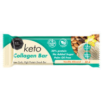 Youthful Living Keto Collagen Bar Vanilla Almond 52 g