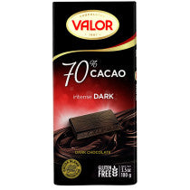 Valor 70% Dark Chocolate 100g