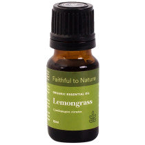 FtN Organic Lemongrass Essential Oil 10ml