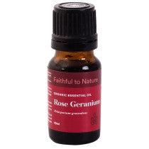 FtN Organic Rose Geranium Essential Oil 10ml