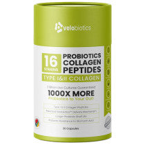 Velobiotics Probiotics with Collagen Peptides Capsules (Type 1 & 2)