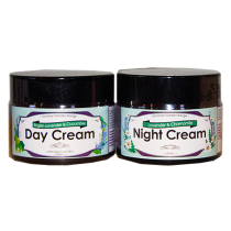 Lavender & Cucumber Day Cream and Lavender & Chamomile Night Cream Value Pack 50ml