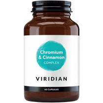 Viridian Chromium & Cinnamon Complex – 60 Capsules
