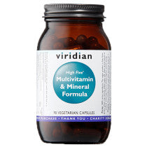 Viridian High Five Multivitamin & Mineral Formula – 90 Capsules