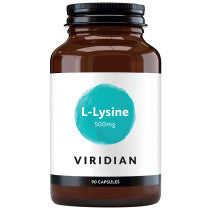 Viridian L-Lysine 500 mg – 90 Capsules