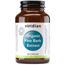 Viridian Organic Pine Bark – 30 Capsules