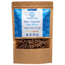 Vitality Moss Raw Caribbean Sea Moss Multiple Sizes