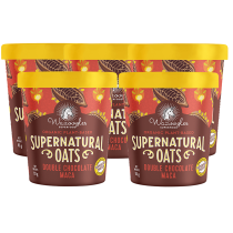 Wazoogles Supernatural Oats Double Chocolate Maca Pot Pack of 5 
