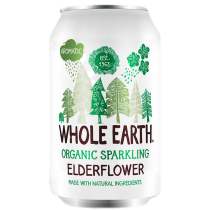 Whole Earth Organic Sparkling Elderflower 330ml