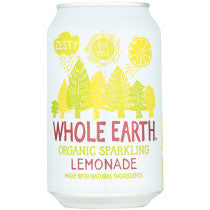 Whole Earth Organic Sparkling Lemonade 330ml