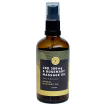 Yenn CBD & Rosemary Massage Oil 100ml