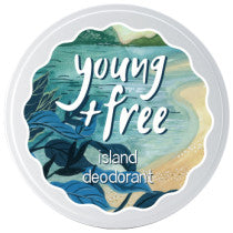 Young & Free Deodorant - Island 50g