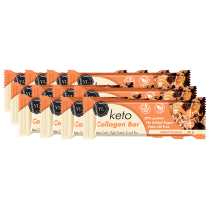 Youthful Living Keto Collagen Bar Salted Caramel Pack of 12 