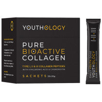 Youthology Pure Bioactive Collagen Types 1, 2 & 3 (30 × 10 g Sachets)