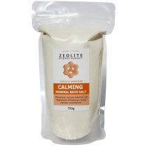 Zeolite Mineral Soaking Salts Calming 750g