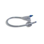 Foley 2 Way Catheter 100% Silicone 24fg 5ml