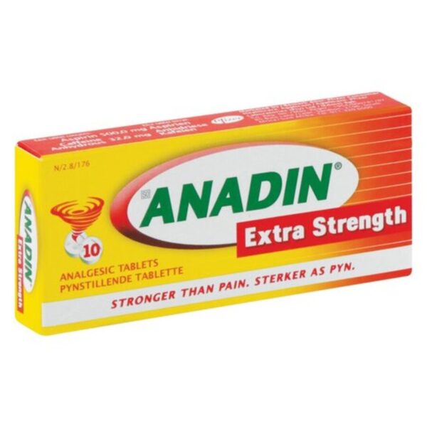 Anadin Extra Strength Tabs 10's - Image 2