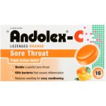 Andolex-C Lozenges 16s Orange