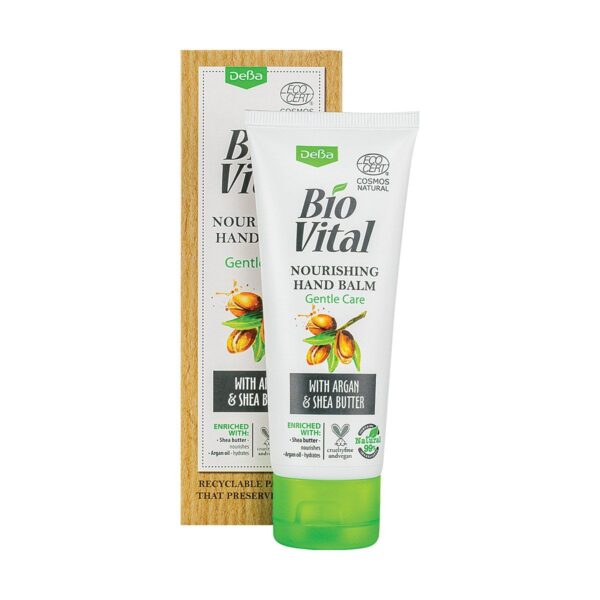 Bio Vital Hand Balm With Argan And Shea Butter 75ml