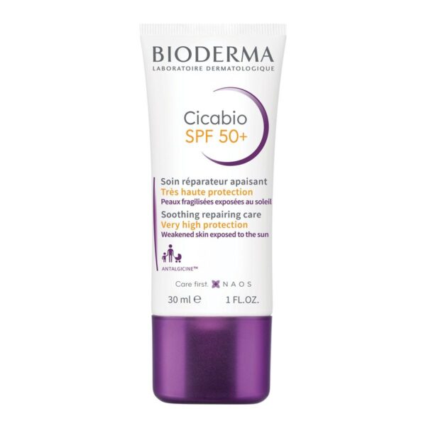 Bioderma Cicabio Spf50+ Soothing Repairing Cream