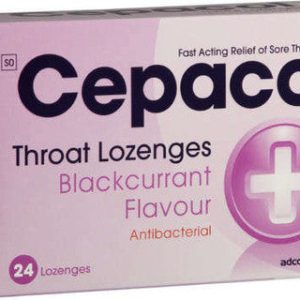 Cepacol Plus Blackcurrant Lozenges 16s