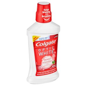 Colgate Mouthwash 500ml Optic White